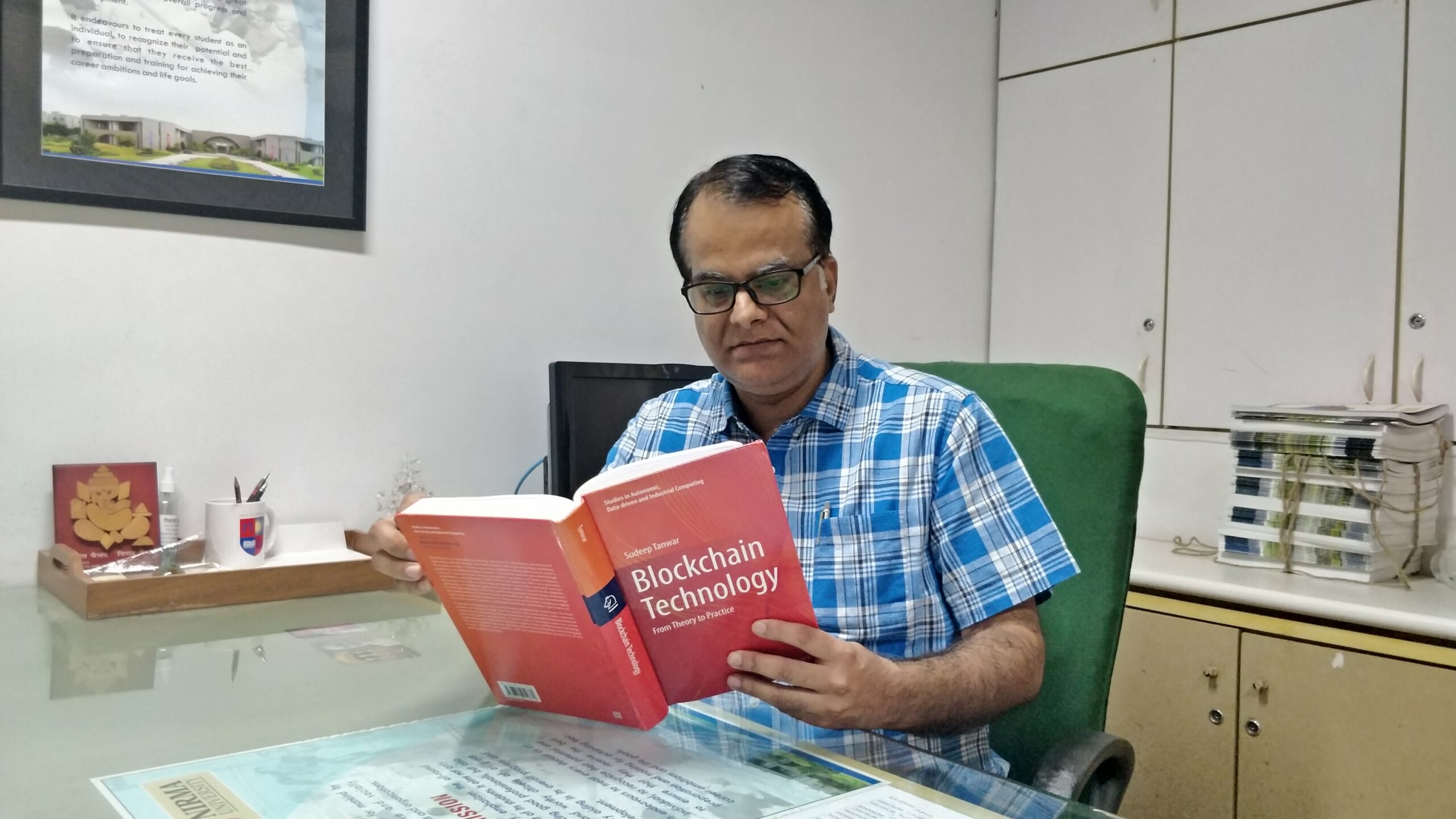 Blockchain Technology: From Theory to Practice book by Prof Sudeep Tanwar -  Nirma University