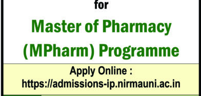 MPharm Admission