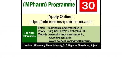 MPharm Admission 2021 open