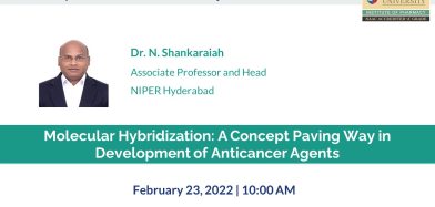 Eminent Expert Lecture Series | February 23, 2022 | Dr. N. Shankaraiah
