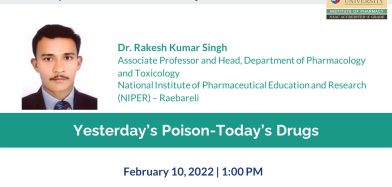 Eminent Expert Lecture Series | February 10, 2022 | Dr. Rakesh Kumar Singh