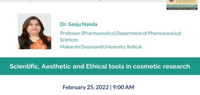Eminent Expert Lecture Series | February 25, 2022 | Dr. Sanju Nanda