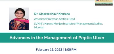 Eminent Expert Lecture Series | February 11, 2022 | Dr. Ginpreet Kaur Khurana