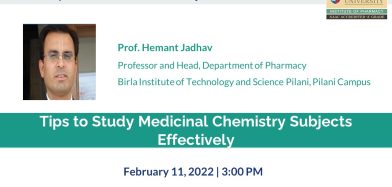 Eminent Expert Lecture Series | February 11, 2022 | Prof. Hemant Jadhav