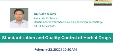 Eminent Expert Lecture Series | February 22, 2022 | Dr. Alakh N Sahu