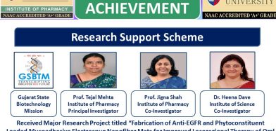 Faculty Achievement – Major Research Project from GSBTM