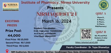 NIRMAQUEST’24 – State Level Quiz Competition