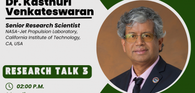 Research Talk Series – Lecture by Dr. Kasthuri Venkateswaran