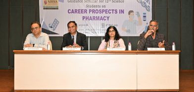 Career Prospects in Pharmacy – Student Guidance Seminar at Nirma University