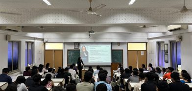 Alumni Lecture at Institute of Pharmacy, Nirma University