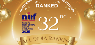 An impressive 32nd rank in NIRF 2025