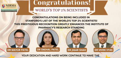 Stanford University’s prestigious list of the World’s Top 2% Scientists