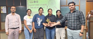 Winners of Tarang 3.0 – Treasure Hunt!