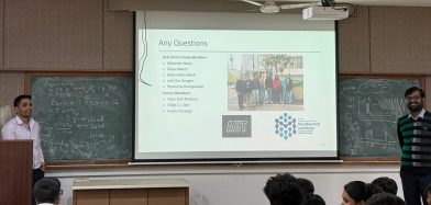 Alumni Lecture by Dr. Mohinder Maheshbhai Naiya