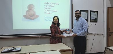  Alumni Talk by Mr. Nishith Thakkar (11BPH039)