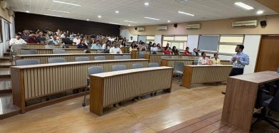 An alumni talk by Ankit Gotecha