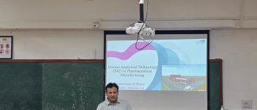 An expert lecture on “Future of Pharmaceutical: Process Analytical Tools and Automation in Pharmaceutical Manufacturing”