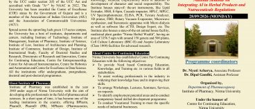 National Seminar on “Integrating AI in Herbal Products and Nutraceuticals Regulations”