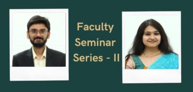 Faculty Seminar Series