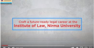 Life at the Institute of Law, Nirma University