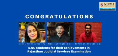 Achievement in Rajasthan Judicial Services Examination