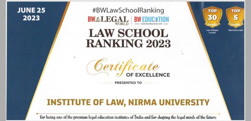 Law School Ranking 2023 - Institute Of Law