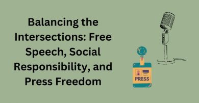 Balancing the Intersections: Free Speech, Social Responsibility, and Press Freedom