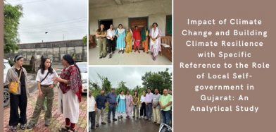 Impact of climate change and building Climate Resilience with Specific Reference to the role of local self-government in Gujarat: An Analytical Study