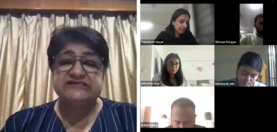 An online session on the Impact of Victimisation