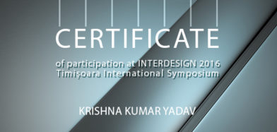 Certificates Timisora international symposium