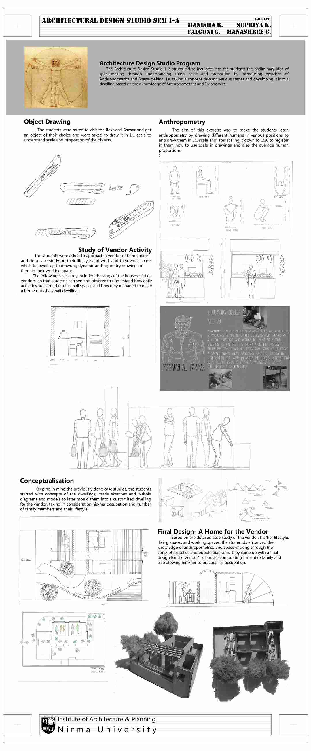 Semester I Institute Of Architecture And Planning Semester I Institute Of Architecture And Planning