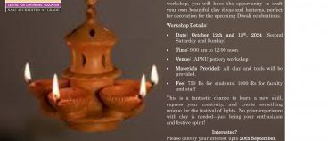 Diwali Special Clay Workshop