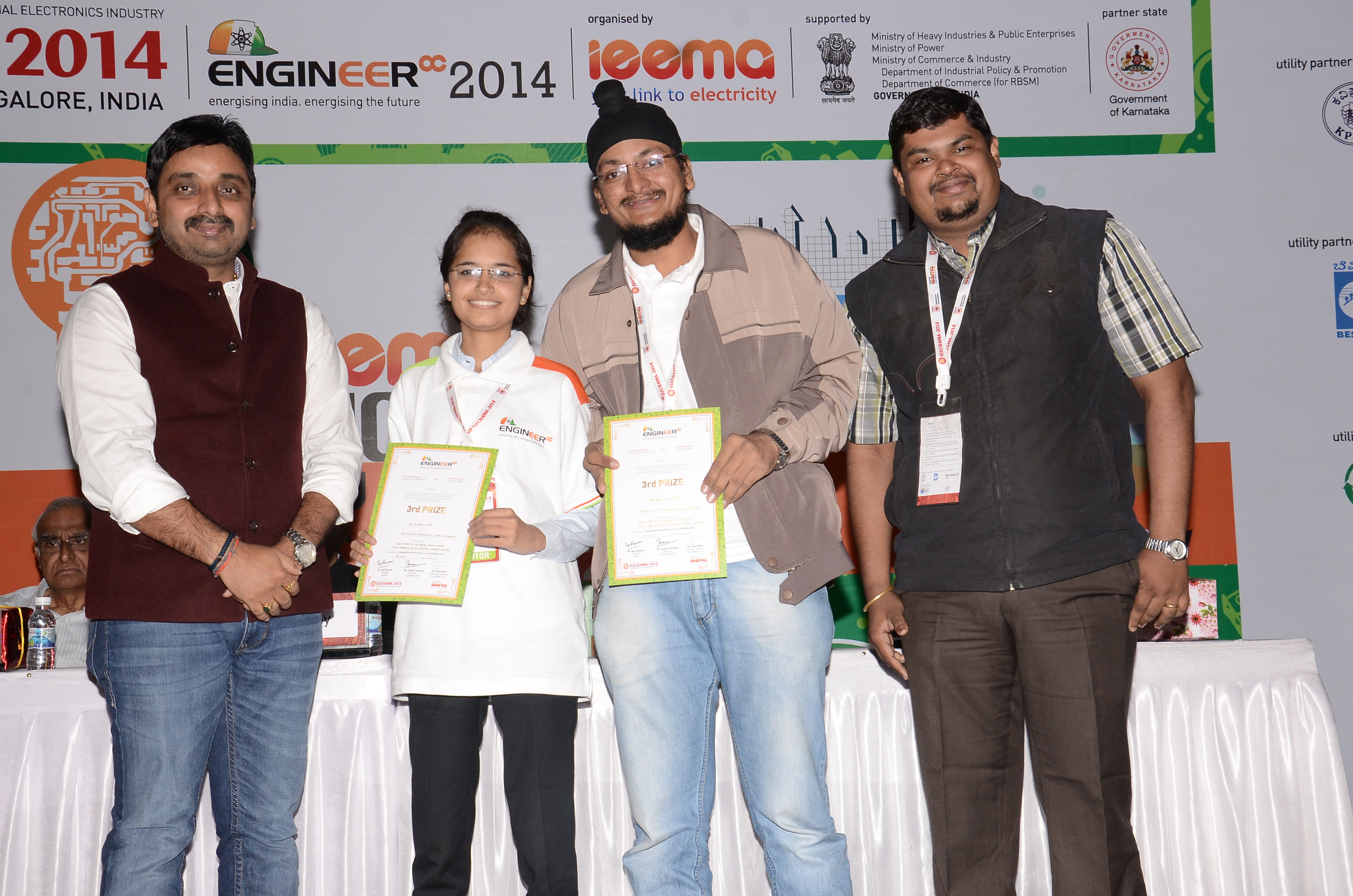 Prize for Student Project in Engineer Infinite 2014