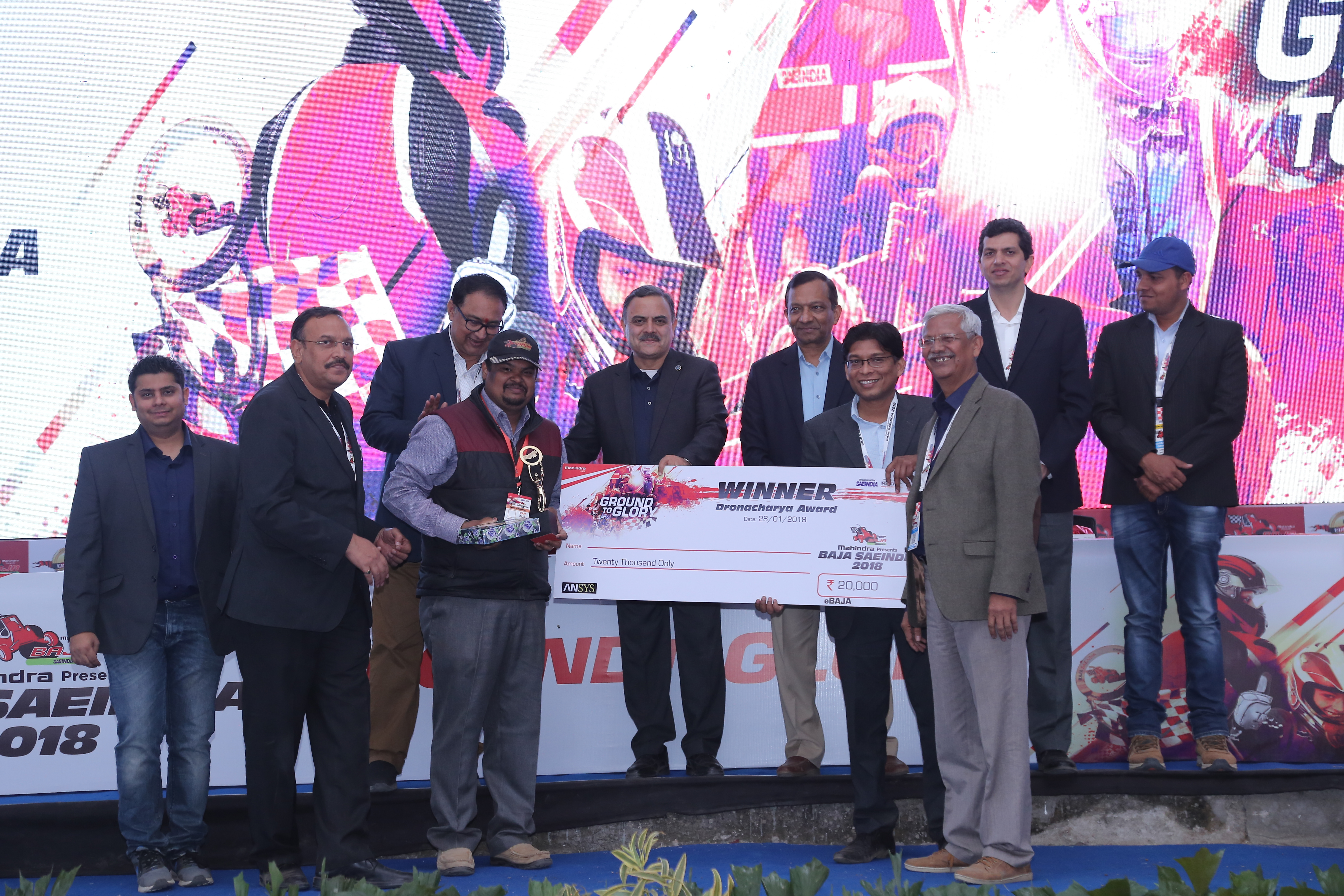 BAJA SAE India 2018 “Dronacharya Award”