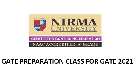 Registration open for GATE 2021 at CCE-NU (A-block)