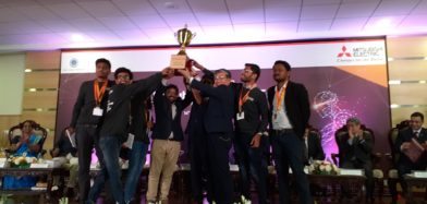 Team CON-SOL-E of IC department, Institute of Technology, Nirma University of won the GOLD CUP