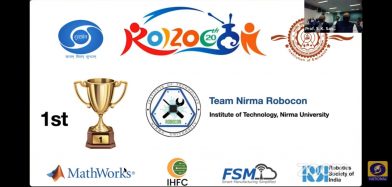 Nirma University Team is the National Champion of Robocon 2021