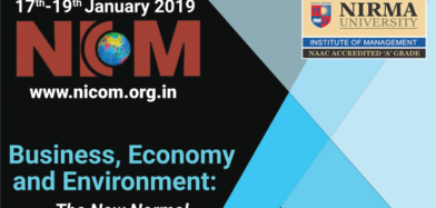 NICOM 2019 [Nirma International Conference On Management]