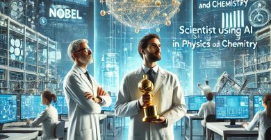 Physics and Chemistry Nobel Prizes for AI Research