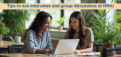 Tips to ace interviews and group discussions at Institute of Management, Nirma University