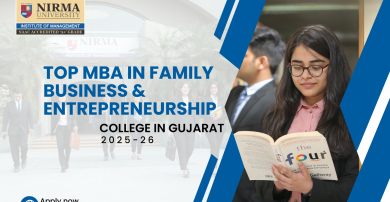 mba family business entrepreneurship gujarat