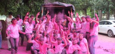 Devotional Farewell to Nirmacha Vignaharta at IMNU, Nirma University