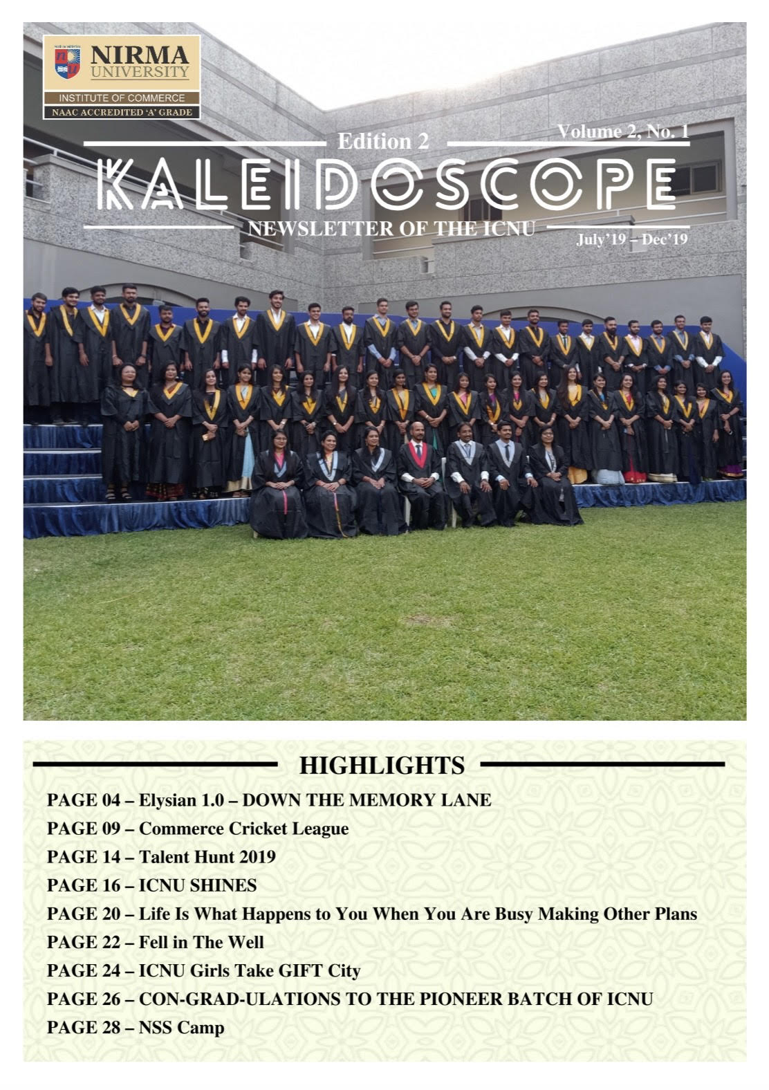 Kaleidoscope Volume 2, No. 1