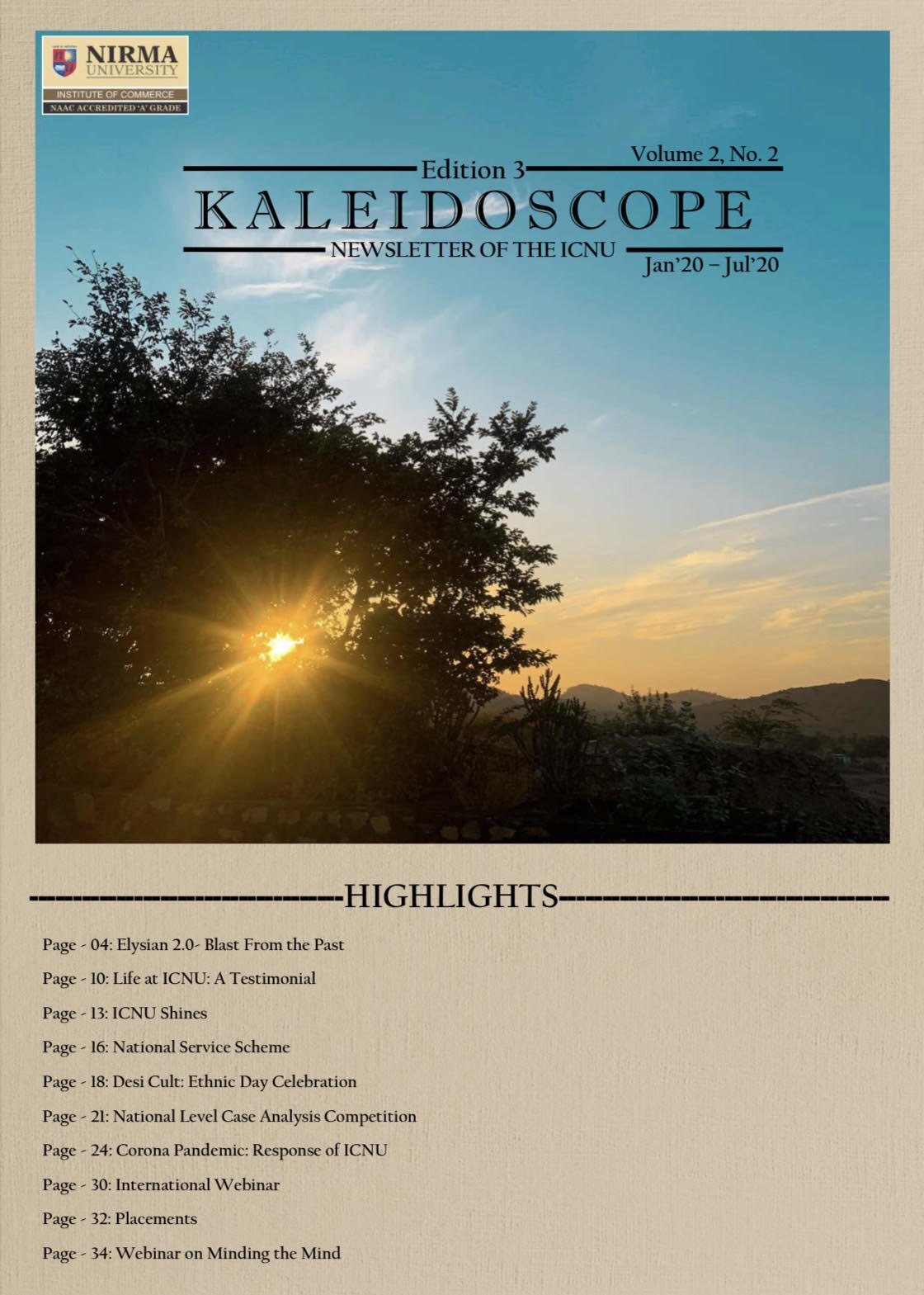 Kaleidoscope Volume 2, No. 2