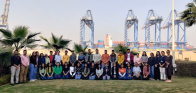 First Year Students visit Mundra Port