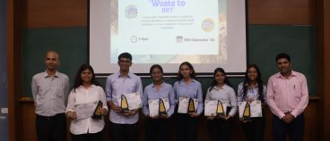 Waste to Art Competition by NSS Unit of ICNU