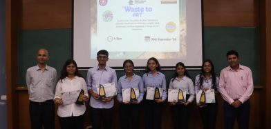 Waste to Art Competition by NSS Unit of ICNU