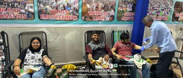 Blood Donation Camp at Institute of Commerce, Nirma University. December 30, 2025