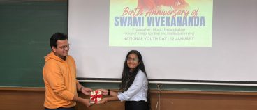 Swami Vivekanand Birth Anniversary, known as National Youth Day, celebrated at Institute of Commerce, Nirma University
