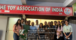 Visit to the Toy Association of India by Industrial design students of semester IV from Nirma University